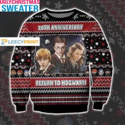 20th Anniversary Return To Hogwarts Harry Potter Xmas Sweater