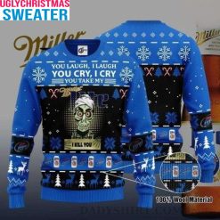Achmed You Laugh I Laugh You Cry I Cry You Take My Miller Lite I Kill You – Miller Lite Ugly Christmas Sweater