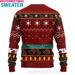Akatsuki Dark Organization Graphic On Naruto Ugly Christmas Sweater