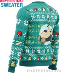All Is Calm All Is Bright – Pokemon Snorlax Graphics Ugly Sweater
