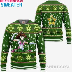 Anime Xmas Gift Idea – Sailor Jupiter Ugly Christmas Sweater