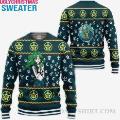 Anime Xmas Gift Idea – Sailor Neptune-Inspired Ugly Christmas Sweater
