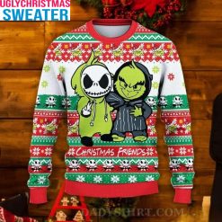 Baby Grinch And Jack Best Friend – Nightmare Before Christmas Sweater