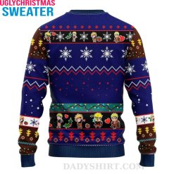 Best Friend Naruto And Sasuke Graphic – Naruto Ugly Christmas Sweater