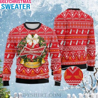 Budweiser Ugly Christmas Sweater