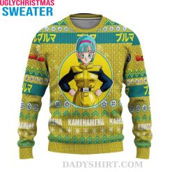 Bulma Anime Graphics Dragon Ball Z Christmas Ugly Sweater
