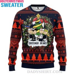 Chicago Bears Snoopy Dog Christmas – Peanuts Ugly Christmas Sweater
