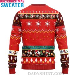 Christmas Graphics Vegeta On Dragon Ball Z Ugly Christmas Sweater