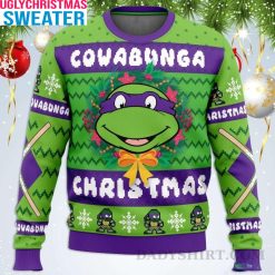 Cowabunga Donatello Christmas Teenage Mutant Ninja Turtles – TMNT Christmas Sweater