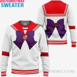 Custom Mars Uniform Moon Sailor Jupiter – Sailor Moon Christmas Sweater