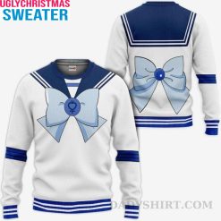 Custom Mercury Uniform Moon Sailor Jupiter – Sailor Moon Ugly Christmas Sweater