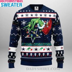 Dallas Cowboys Grinch With Christmas Light – Grinch Christmas Sweater