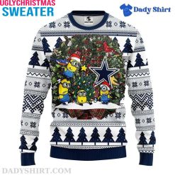 Dallas Cowboys Minion Character Graphics – Minion Xmas Sweater