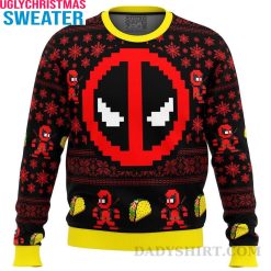 Deadpool Holiday Cheer – Ugly Christmas Sweater Gifts