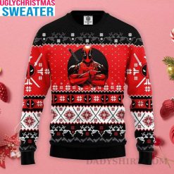 Deck The Halls With Deadpool – Ugly Christmas Sweater Gifts For Him