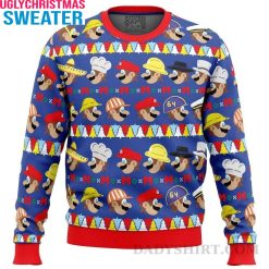 Do The Odyssey Super Mario Bros – Mario Christmas Sweater