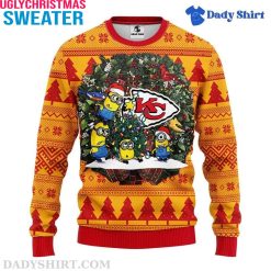 Kansas City Chiefs Minion Graphics – Minion Ugly Christmas Sweater